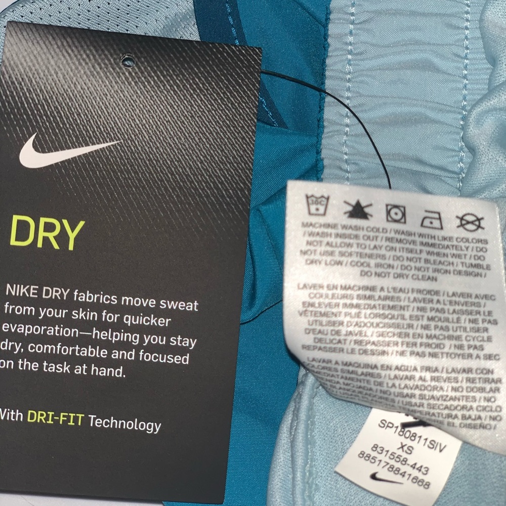 Nike Women's Dry Tempo Running Shorts 831558-443 - Picture 4 of 4